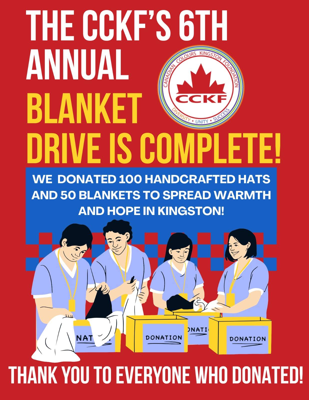 6th Annual Blanket Drive: Winter Relief Through Donations and Care